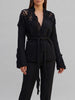 Kenzo Knitted Cardigan with Floral Cut-Out Details MR311024.29BIS  Kenzo 