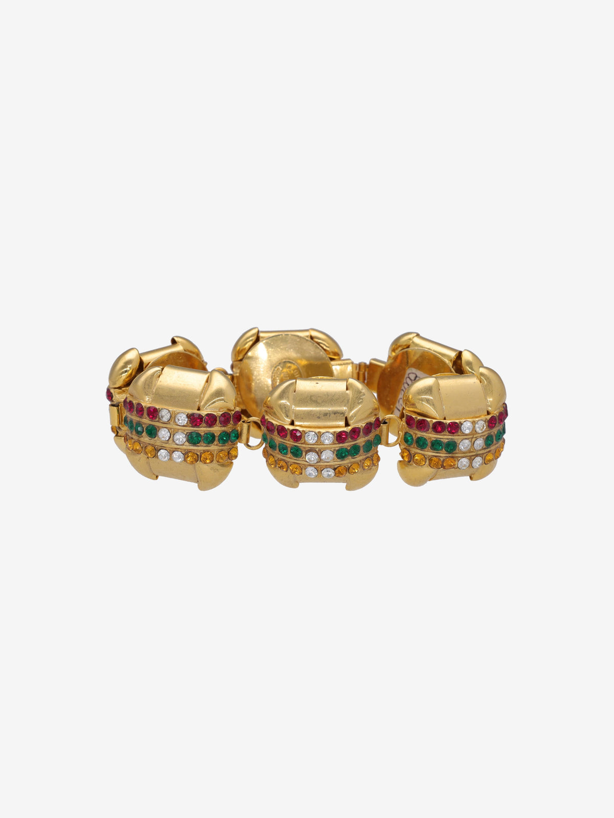 Vintage Connected Button-Like Bracelet W13426.78  Vintage 