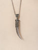 Y2K Jean Paul Gaultier necklace with horn-shaped pendant W22062136  Jean Paul Gaultier 