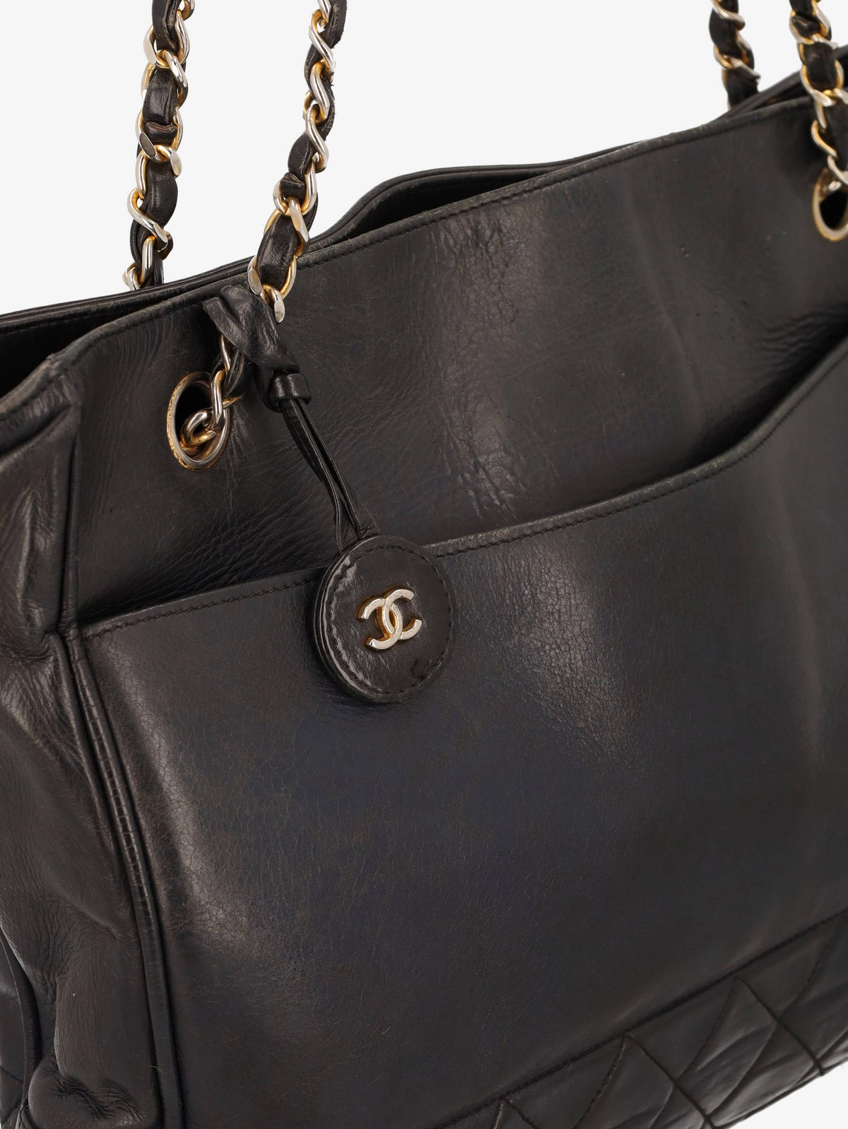 Chanel Vintage Shopper Bag