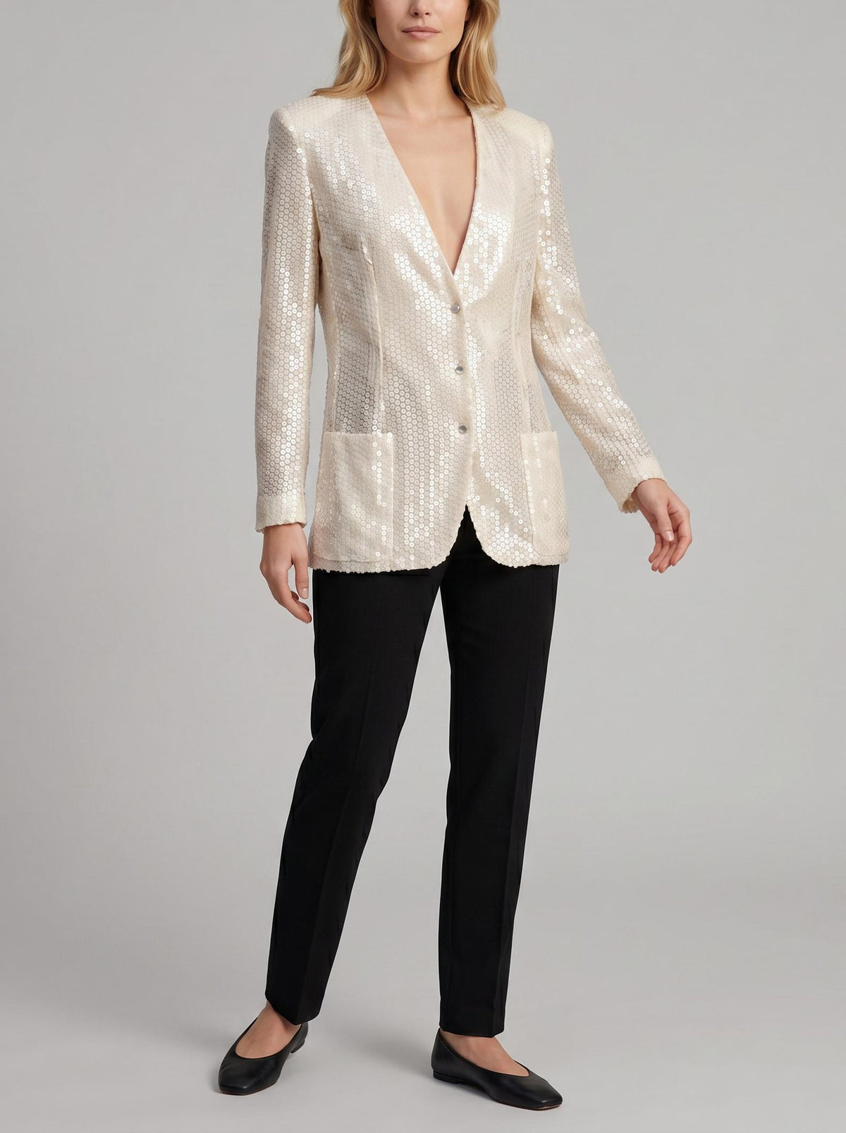 Gianfranco Ferré Sequin-Embellished Blazer W27526.20  Gianfranco Ferré 
