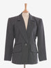 Saint Laurent Grey Wool Blazer MZ191312  Yves Saint Laurent 