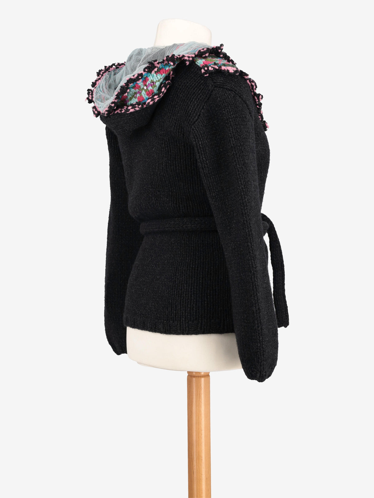 Voyage Investi nel cardigan di lana originale