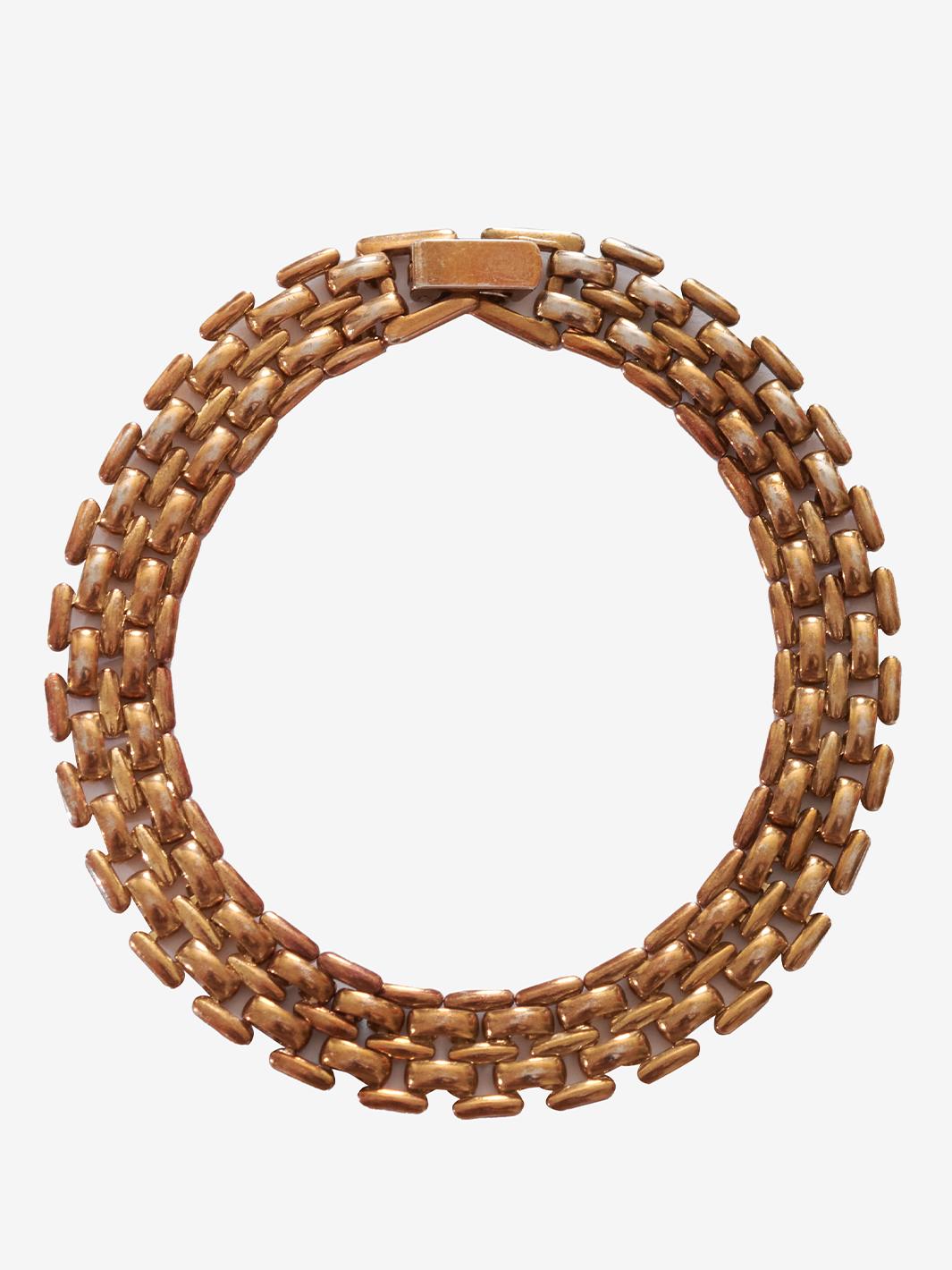 Vintage metal mesh bracelet MR280923_08  Vintage 