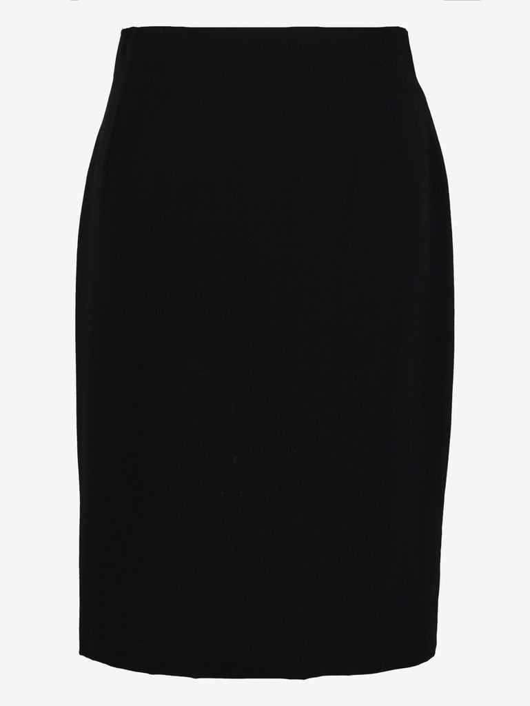 Valentino Black Midi Skirt 020326  Versace 