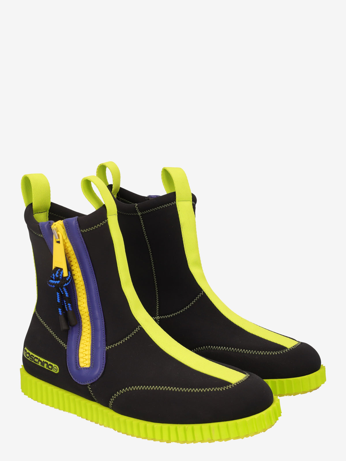 Moschino Surfer Boots in Multicoloured Neoprene WCV250874.07  Moschino 