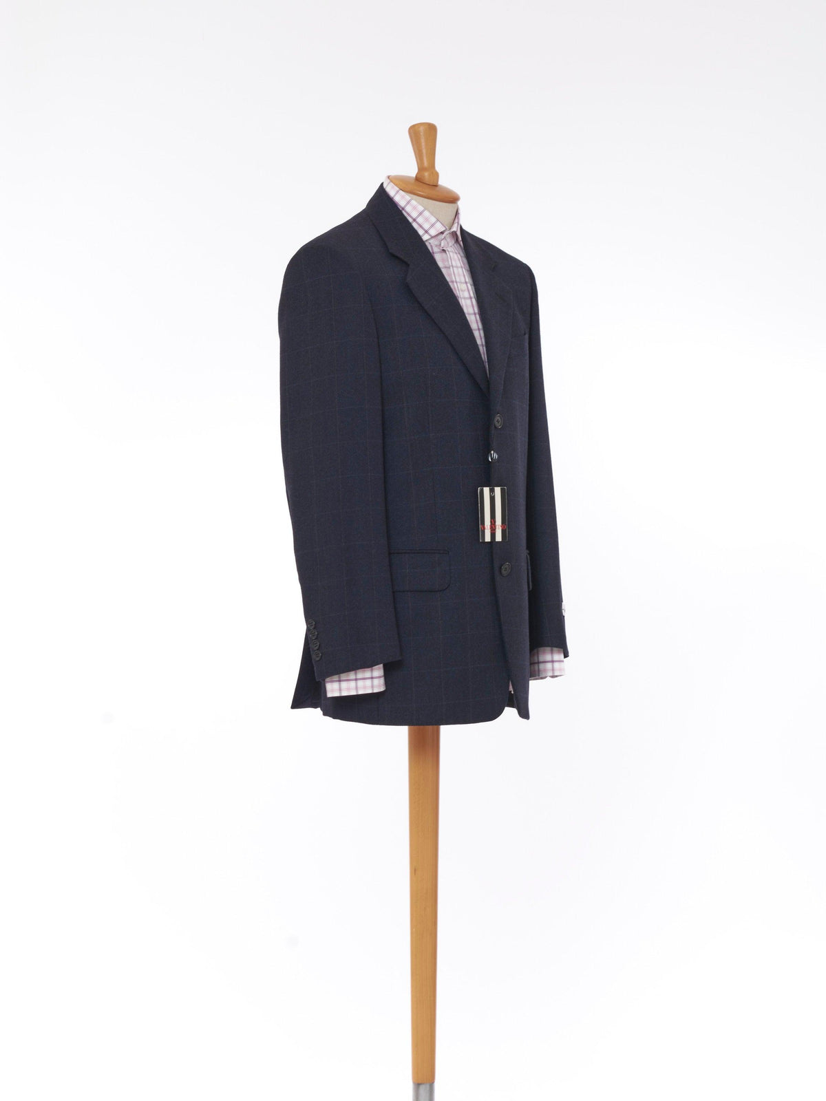 Valentino Single-breasted jacket in Tartan W22071305  Valentino 