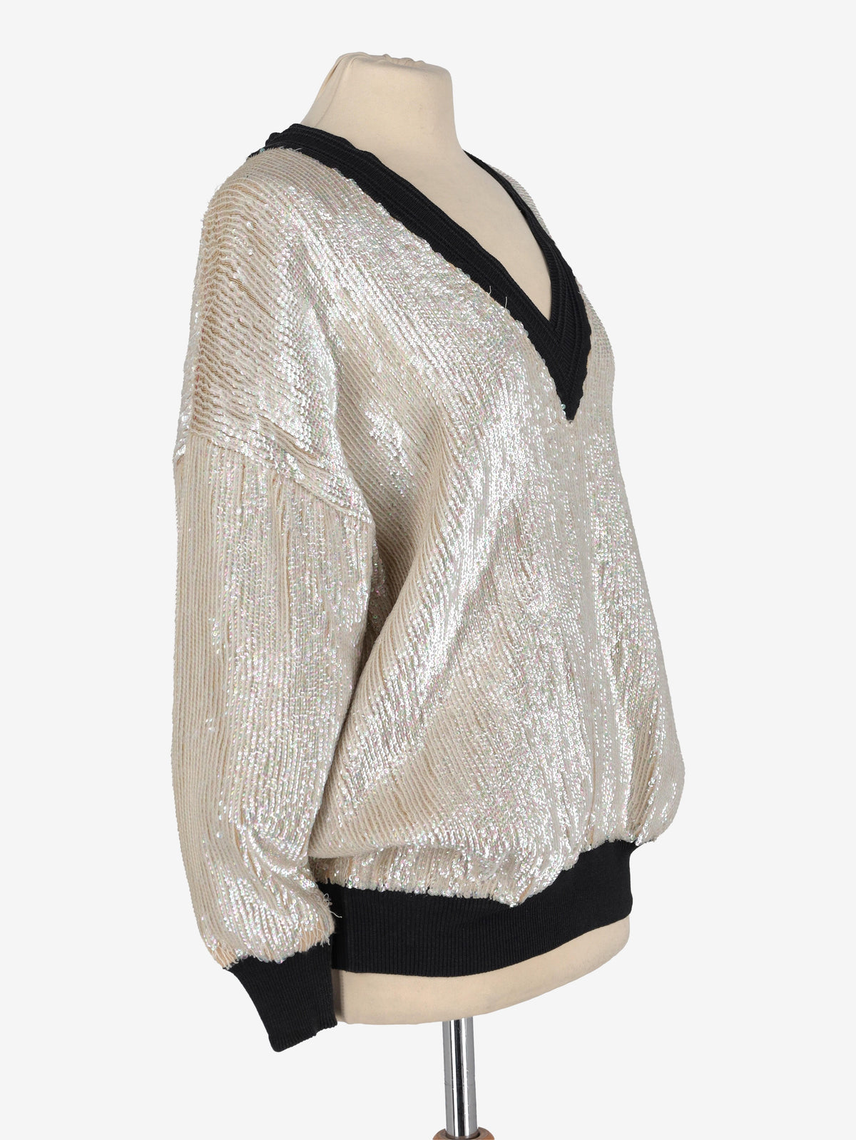 Gianfranco Ferré Vintage Sequin Bomber Knit W2511.126  Gianfranco Ferré 