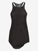 Rick Owens Forever Basic Rib Tank in Black Cotton RM300625.85  Rick Owens 