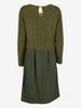 Alberta Ferretti Longsleeve Dress in Wool and Cotton Blend CVM26.6.62  Alberta Ferretti 