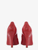 Casadei red patent leather open toe wedge CVM22.81.2  Casadei 
