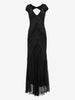 Vintage Black Beaded Dress