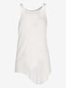 Rick Owens Forever Basic Rib Tank in White Cotton RM290925.24  Rick Owens 