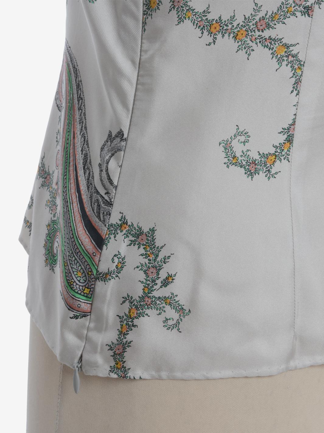 Prada 蝴蝶结真丝上衣