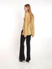 1980s Krizia long sleeve sweater in beige cotton