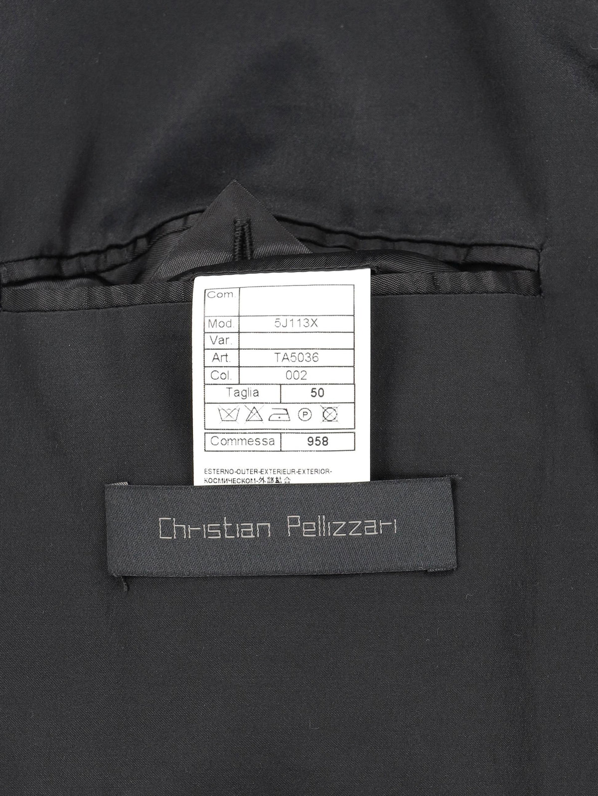 Vintage Melange Suit WCV250802.01  Cristian Pellizzari 