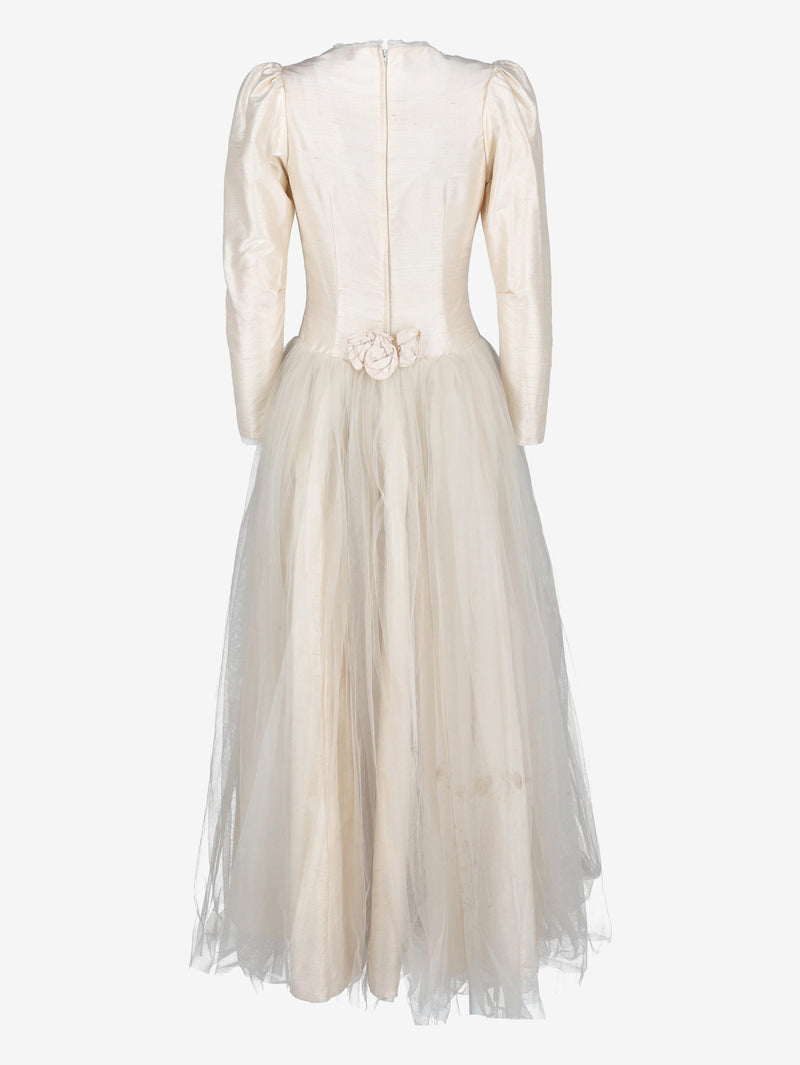 Vintage Made in England Wedding Dress W240426.5  Vintage 