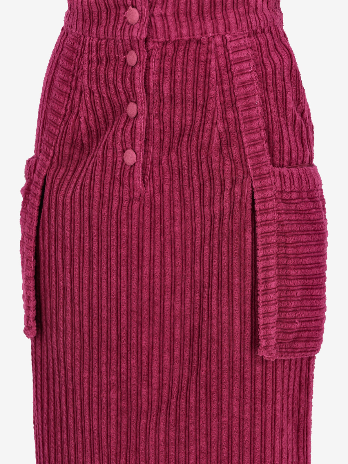 Saint Laurent Skirt in Burgundy Velvet MR120725.59  Yves Saint Laurent 
