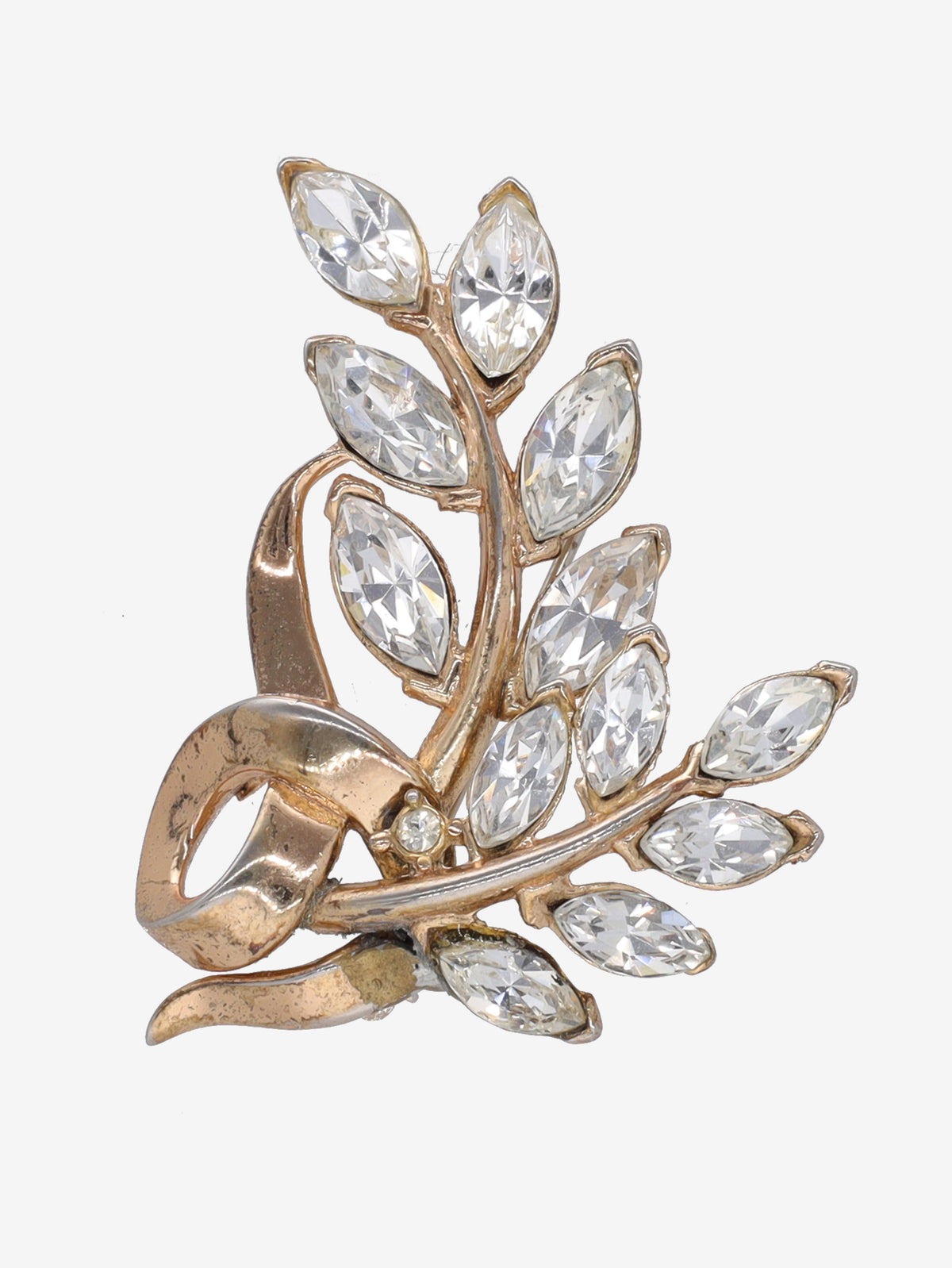 Trifari Leaves Brooch W2202084  Trifari 