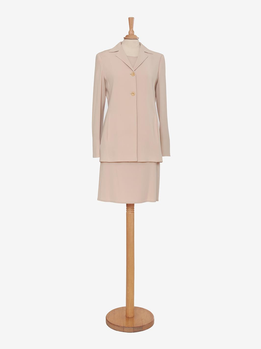 Abito tre pezzi Max Mara Beige
