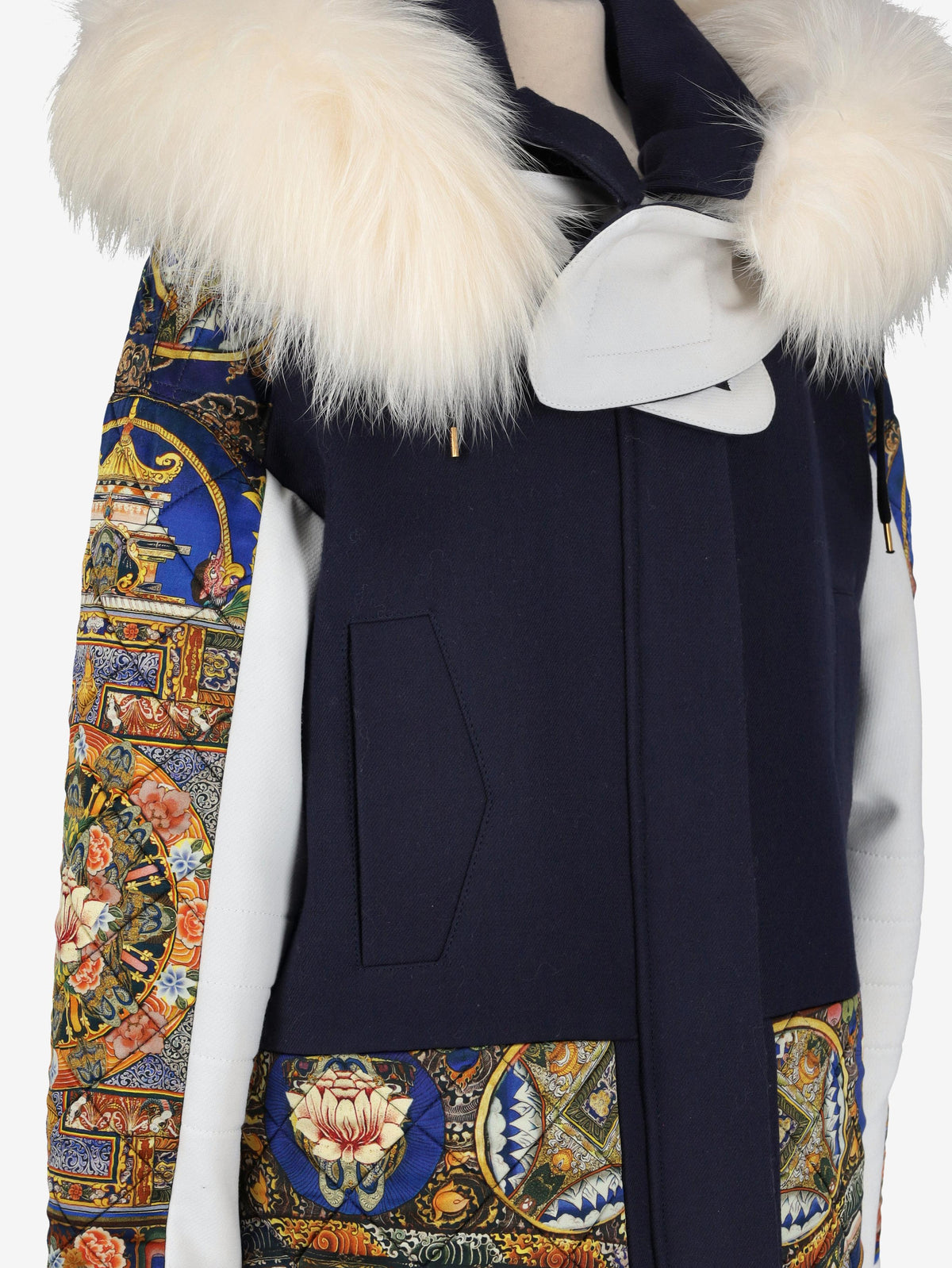 Just Cavalli Patterned Coat CVM26.6.16  Just Cavalli 