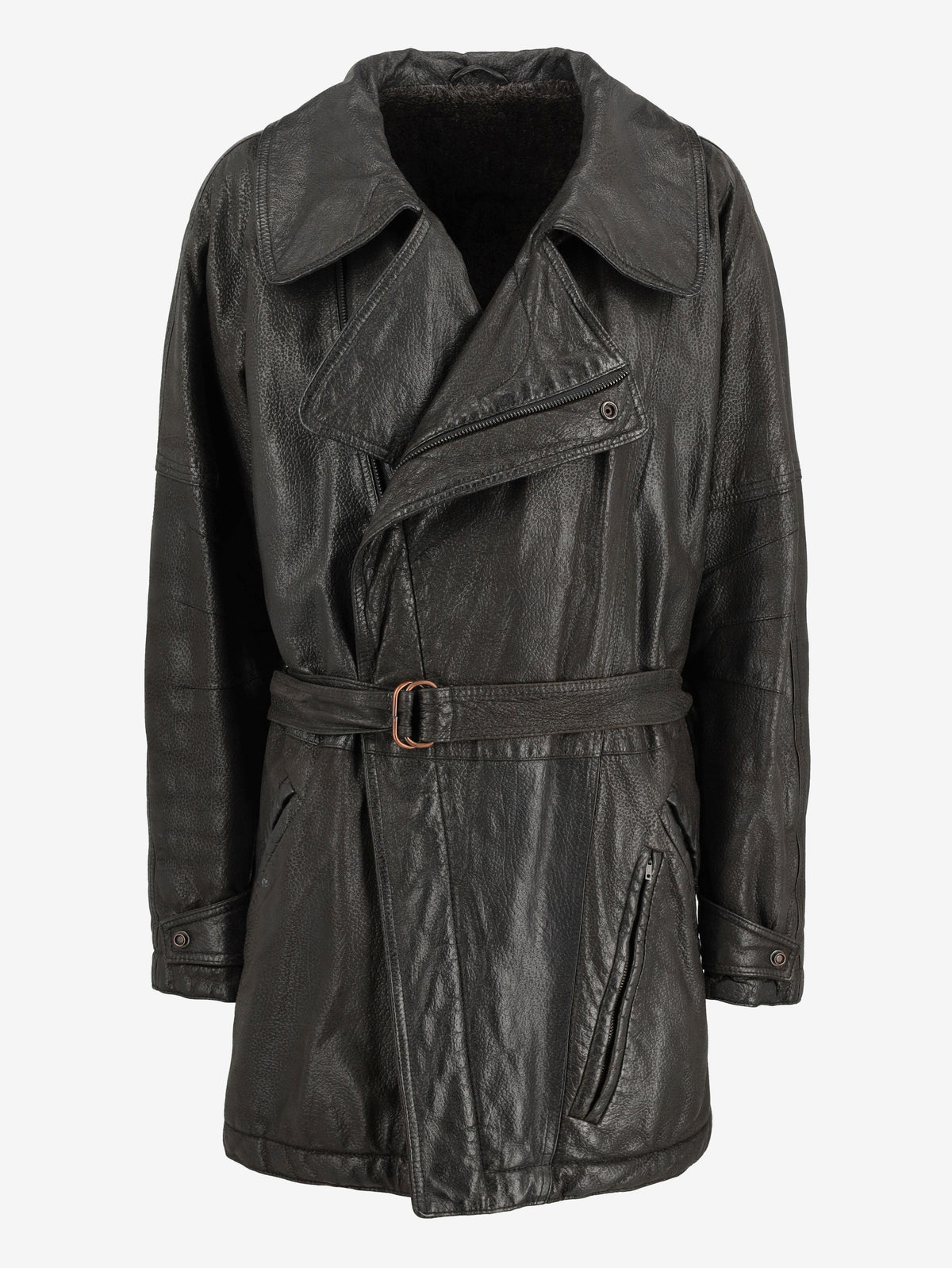 Gianfranco Ferrè Leather Jacket DM10043126  Gianfranco Ferré 