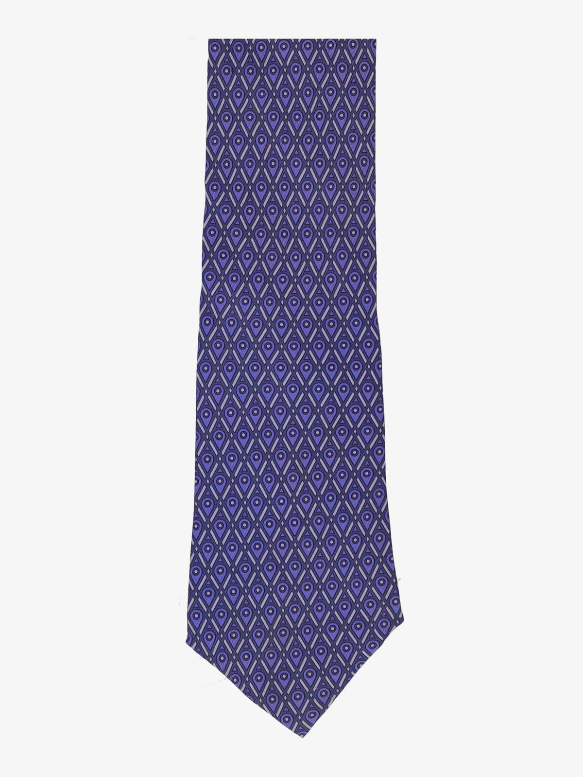 Hermès Patterned Tie 161225.39  Hermes 