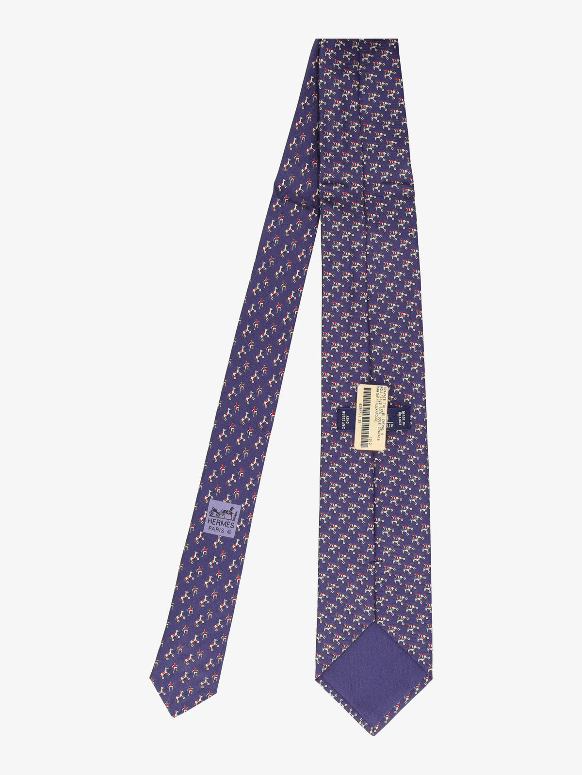 Hermès Little Horses Print Tie 161225.36  Hermes 
