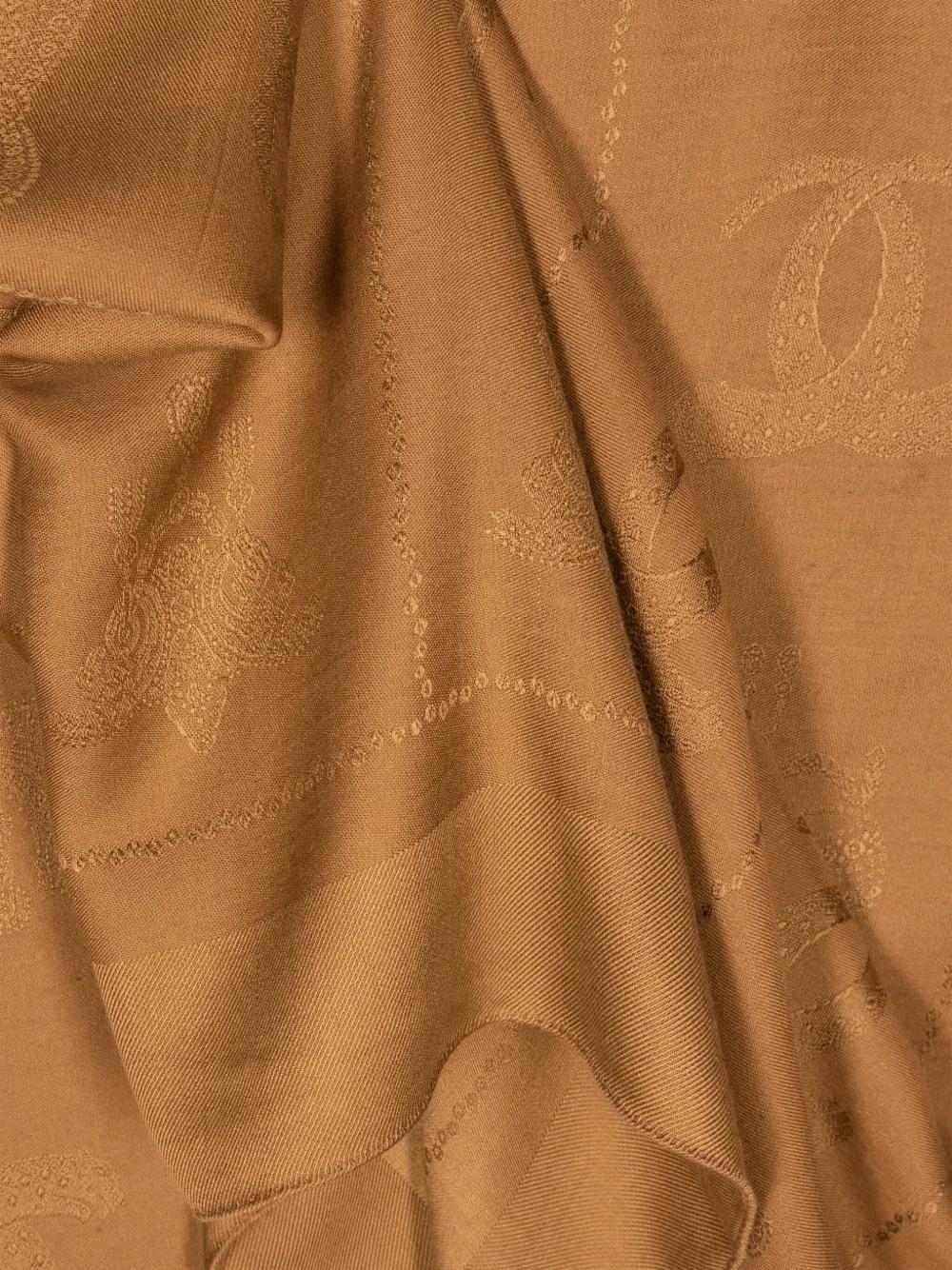 Cartier monogram-pattern silk scarf WCV241057  Cartier 