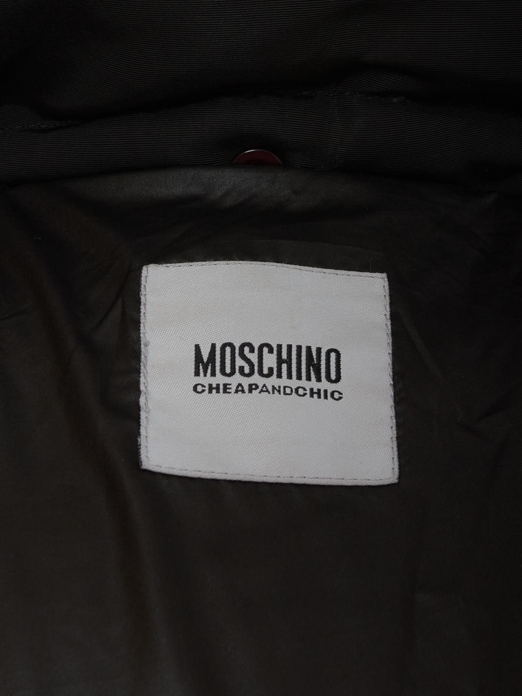 Moschino Cheap and Chic Down Jacket Black