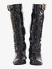 Miu Miu boot in black patent leather, 2000s CVM22.81.21  Miu Miu 