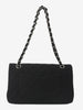 Chanel Timeless Classic Bag In Black Quilted Canvas