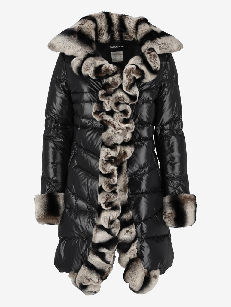 Flavio Castellani Glossy Puffer Coat CVM26.6.31.1  Flavio Castellani 