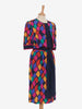 Louis Feraud Multicolored silk dress