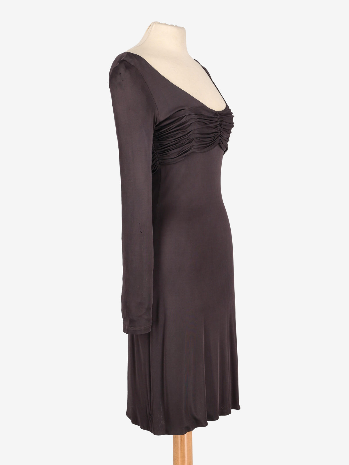 Versace gathered detailing mini dress CVB21.46.1  Versace 