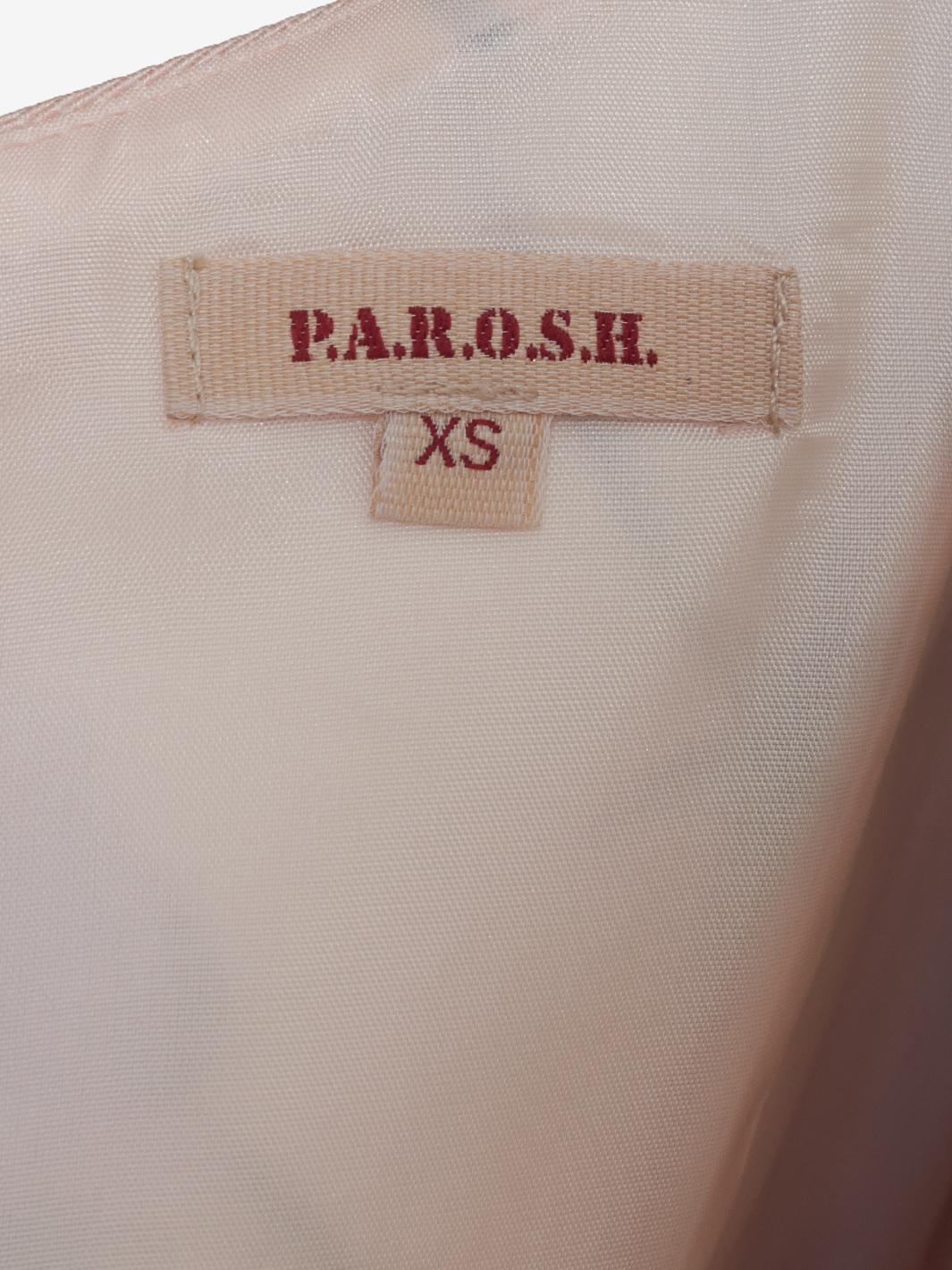 Parosh 花卉中长连衣裙