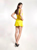 1990s yellow Gianni Versace minidress with straps W2202021  Versace 