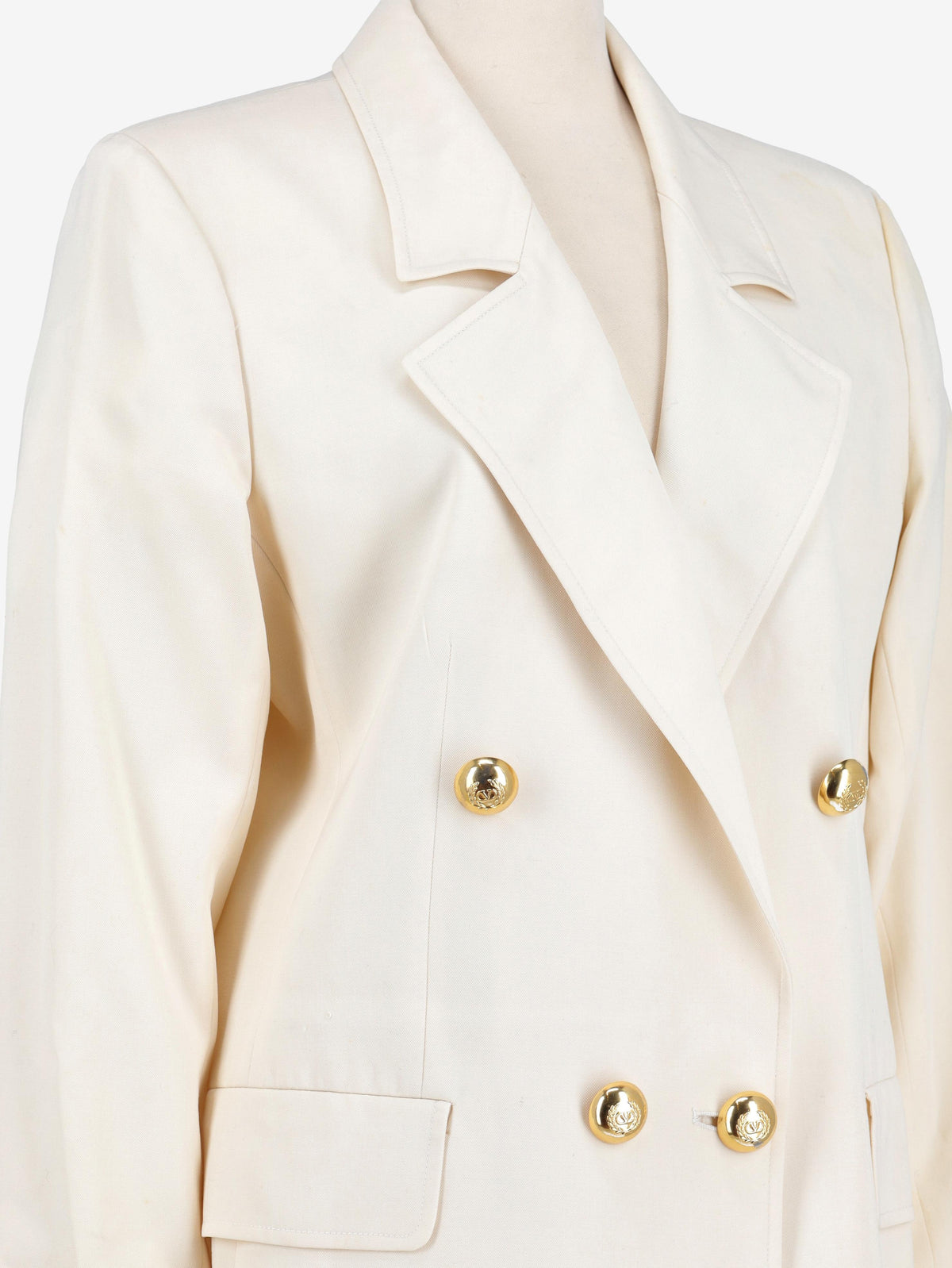 Valentino White Suit W24121252  Valentino 