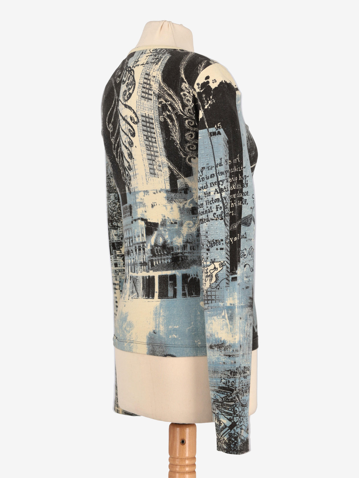 Just Cavalli Map Print Shirt W24121253.12  Just Cavalli 