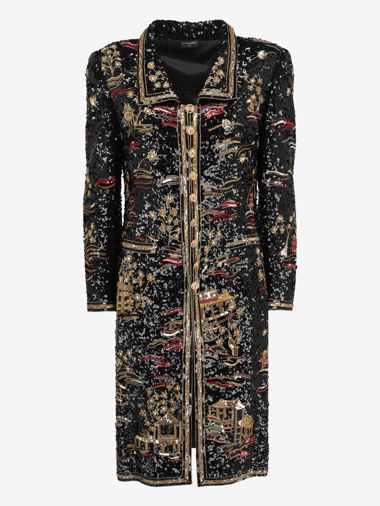 Chanel Karl Lagerfeld Coromandel Coat MR100524.49  Chanel 