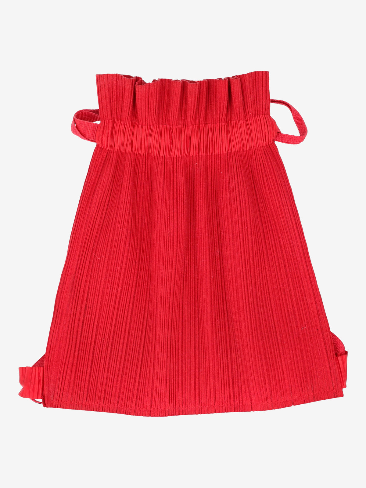 Pleats Please Issey Miyake Drawstring Pleated Backpack W27526.11  Issey Miyake 