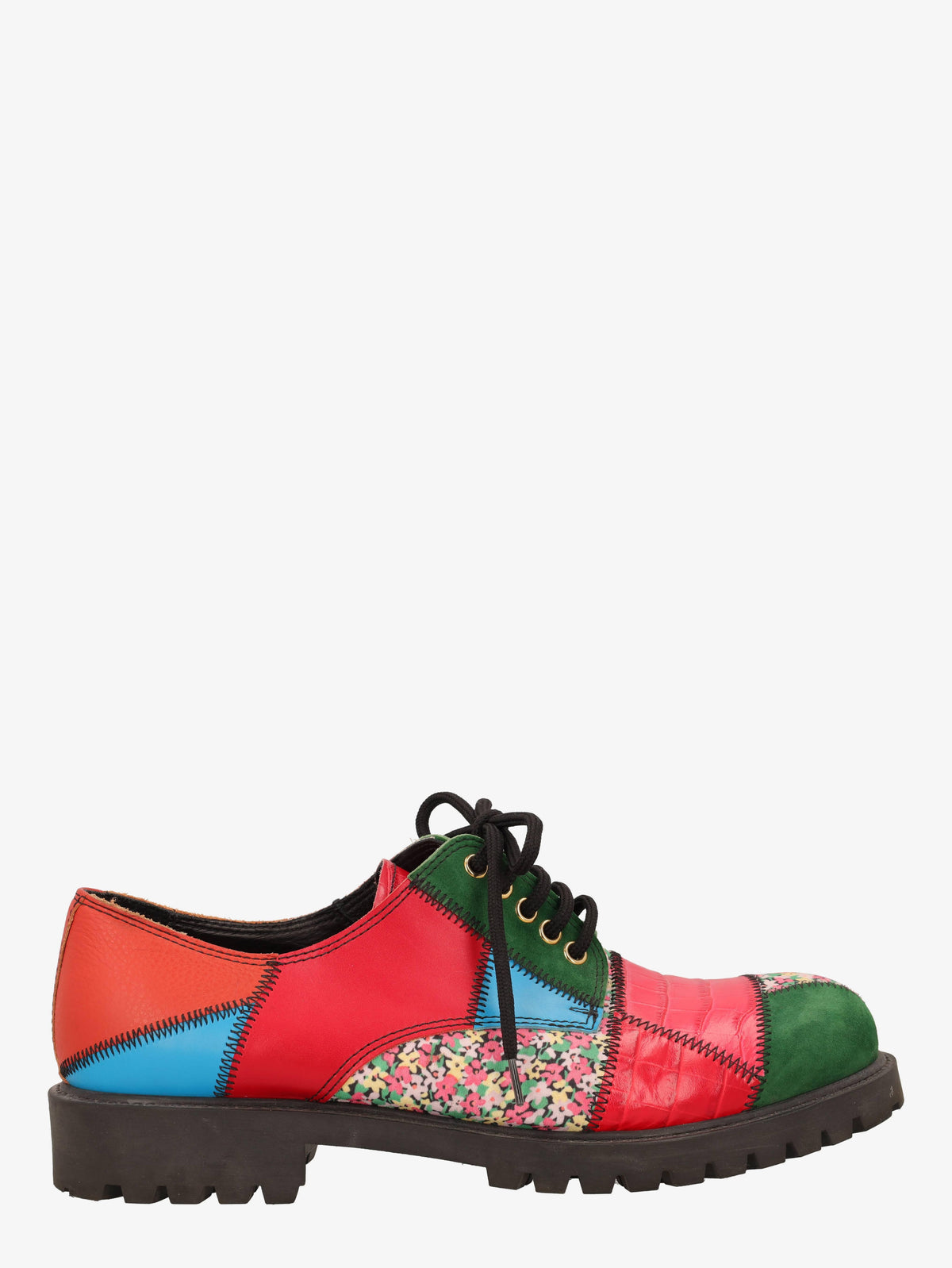 Moschino Patchwork Derby Shoes WCV250819.06  Moschino 