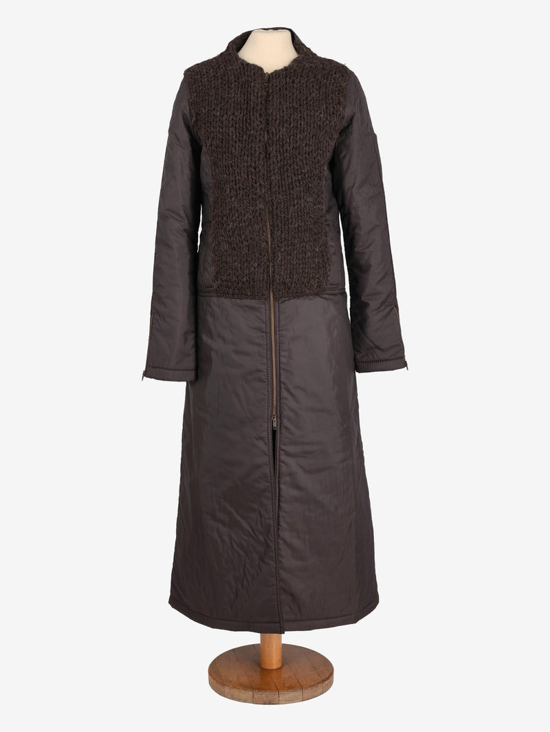 Basile Long Brown Coat W2511.65  Basile 