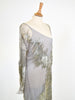 1990s Krizia evening gown with silver canette embellishment