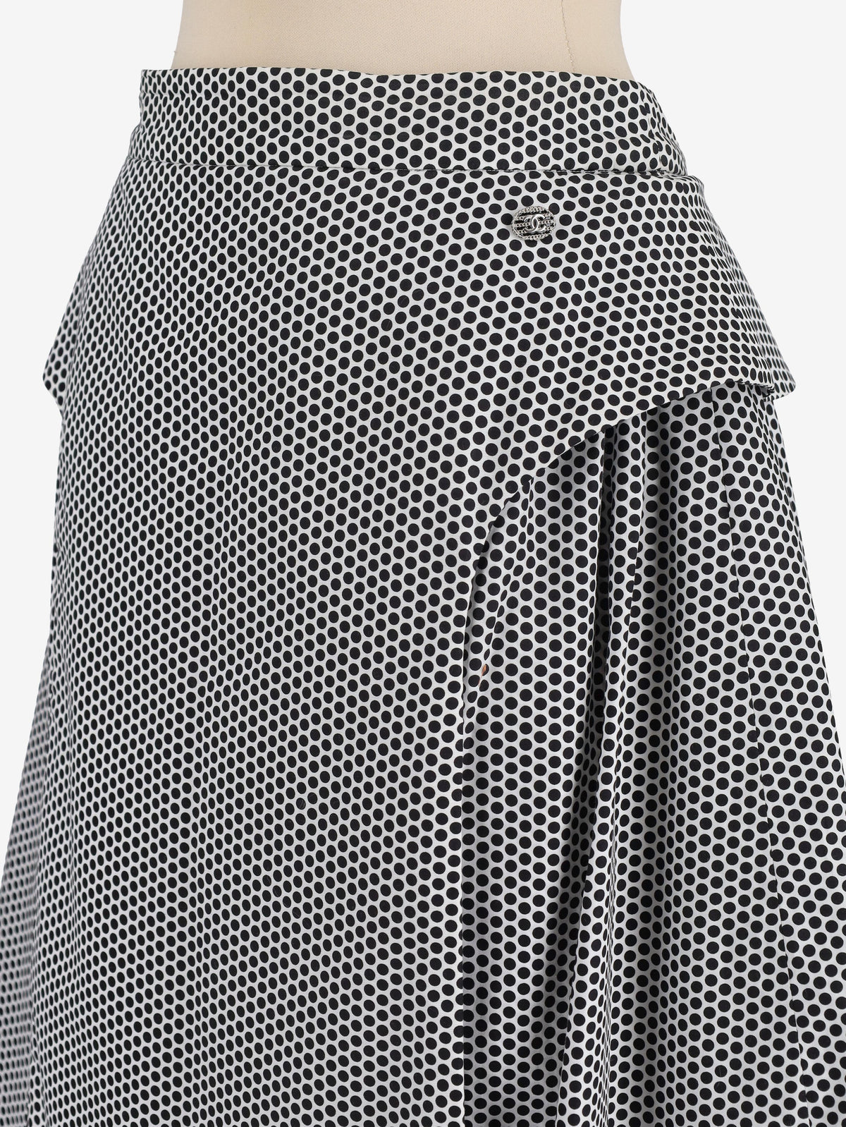 Gonna midi a pois Chanel