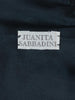 Juanita Sabbadini 蕾丝天鹅绒连衣裙