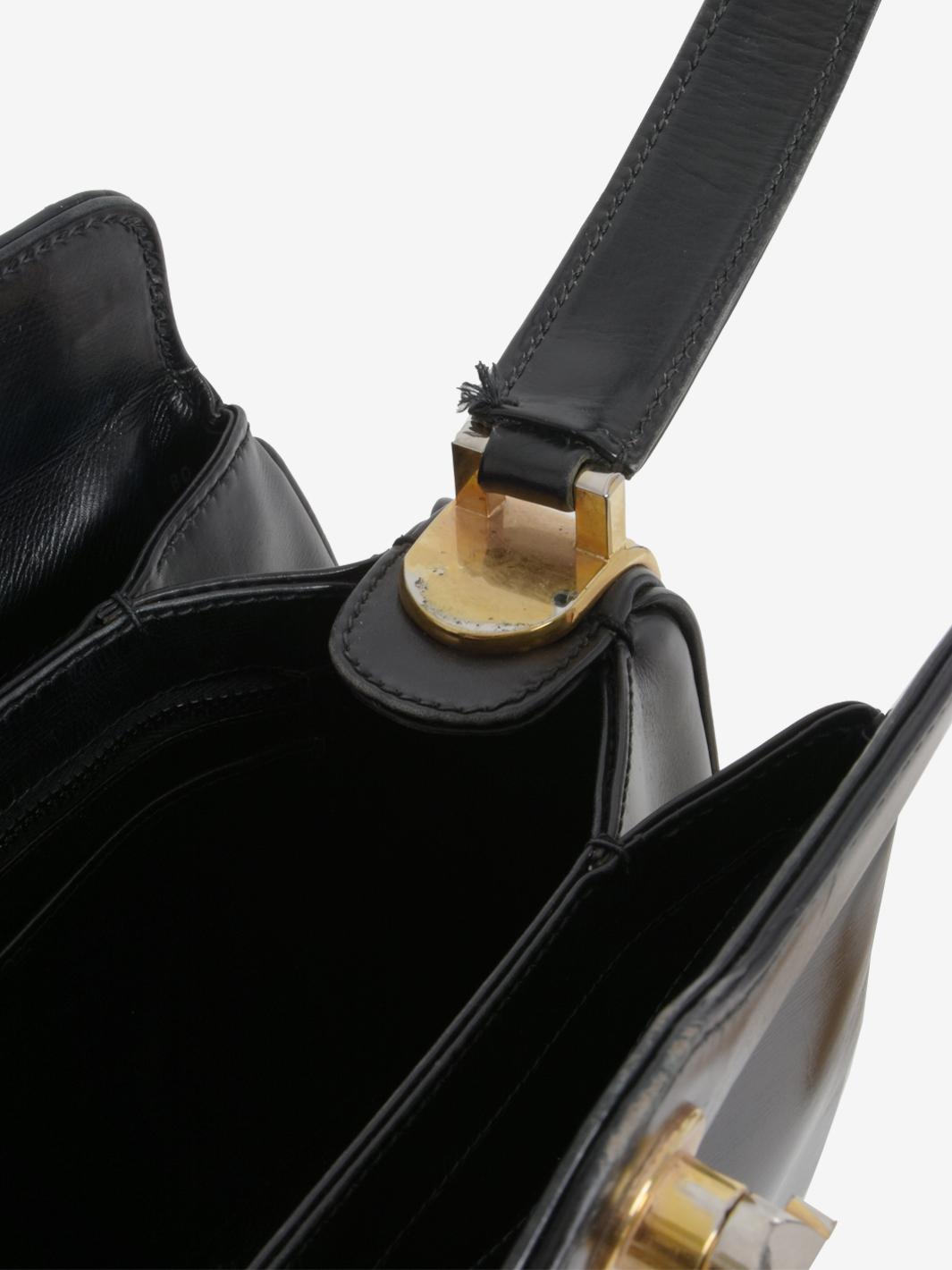 Gucci Leather Shoulderbag - 60s