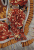 Fendi 真丝花纹围巾
