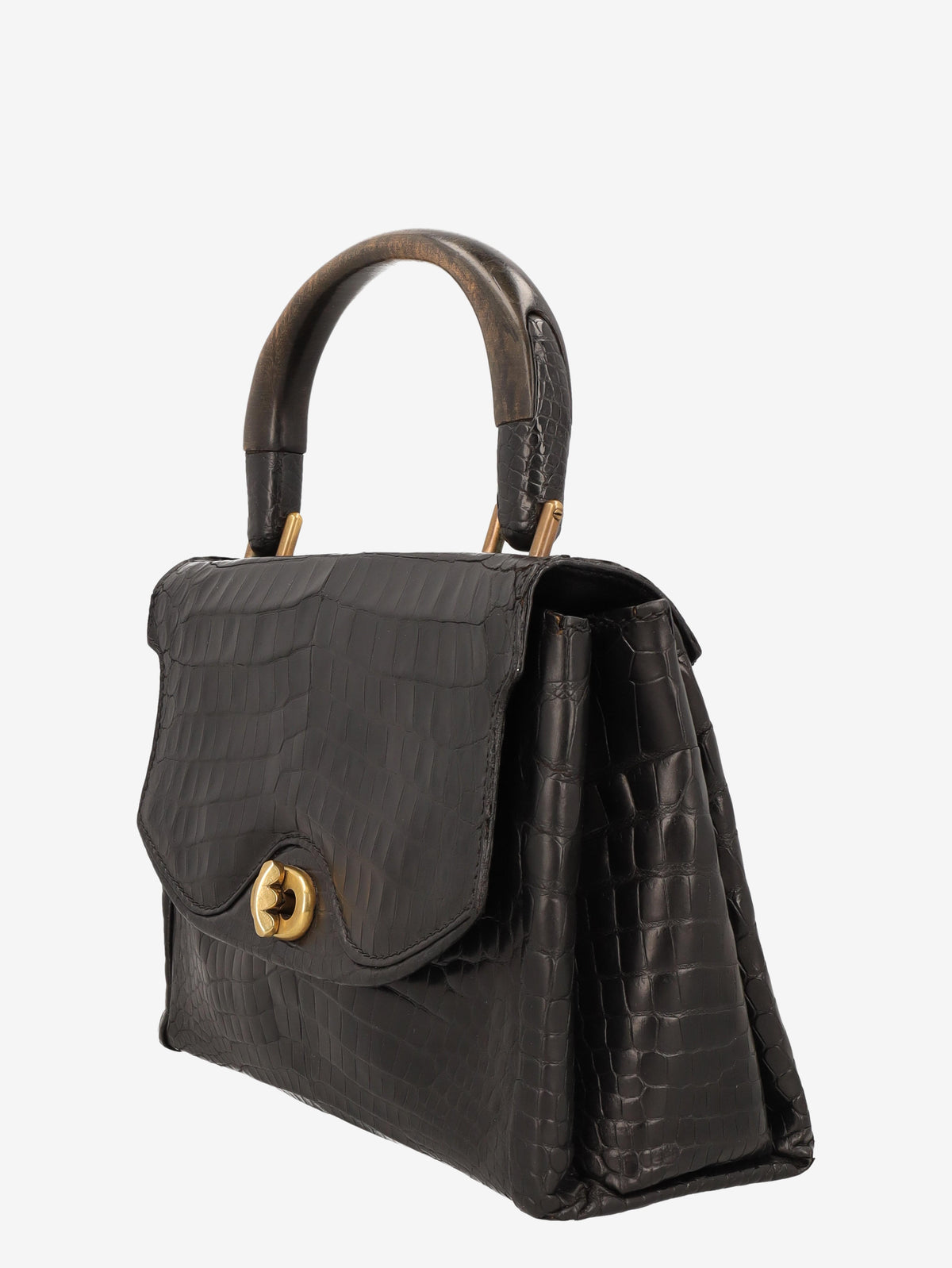 Gucci Vintage Black Cocco Handbag