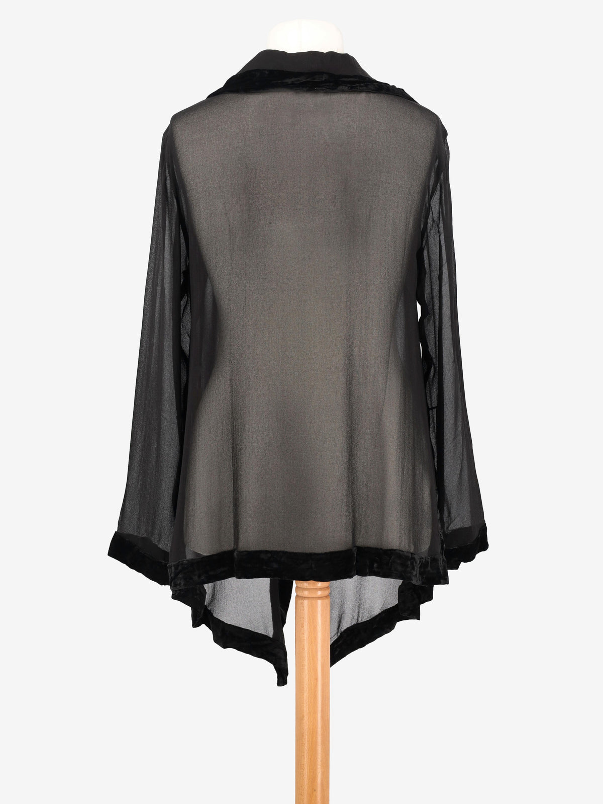 Mondrian Transparent Silk Shirt